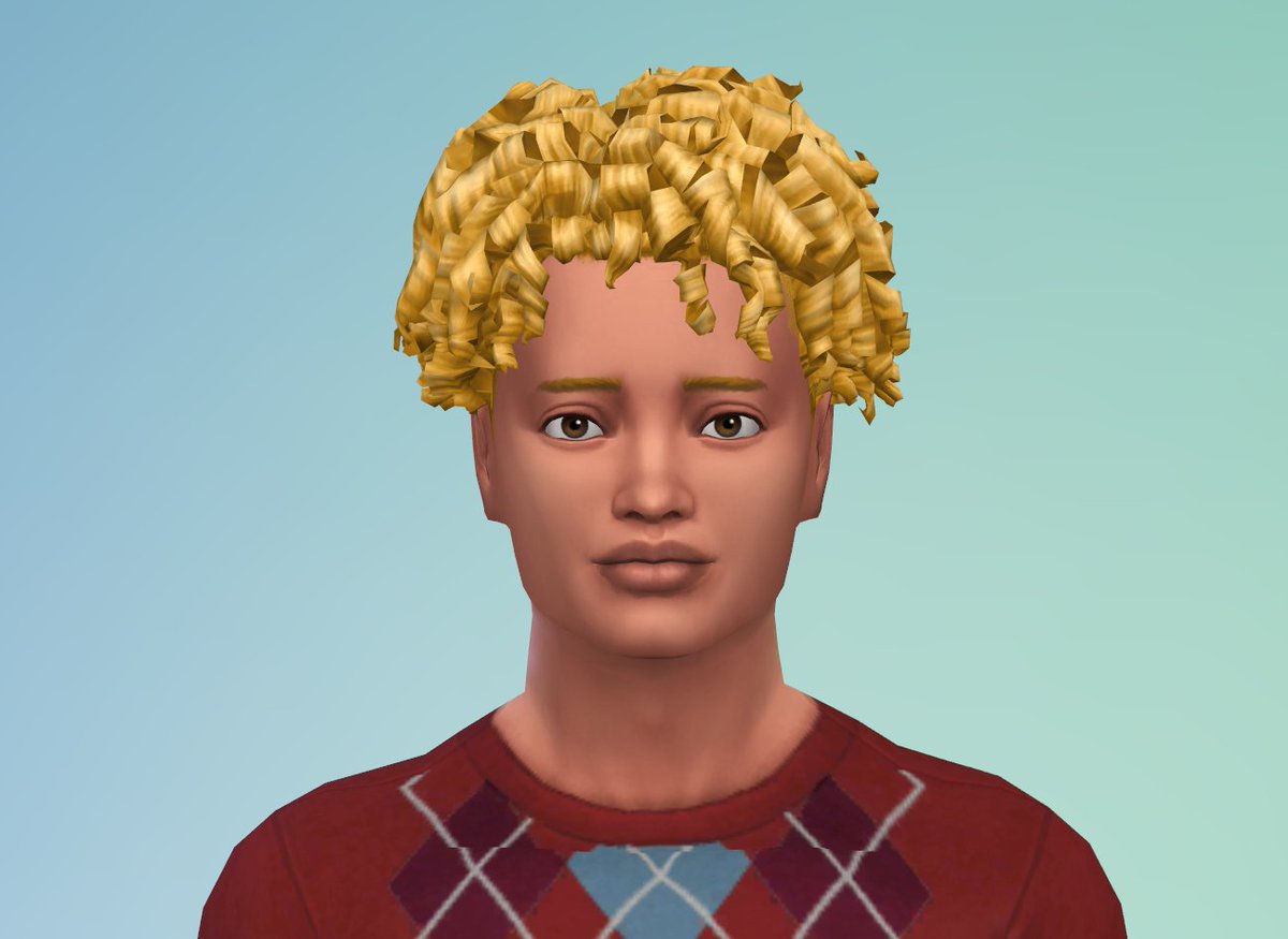 Loras, who I'd already ruled out as a potential Scion aged up first. He aged up with Ramen noodle hair. Which is somehow fitting. I started him studying vampire lore. I think I'm going to turn him into a vampire and move him to Forgotten Hollow.