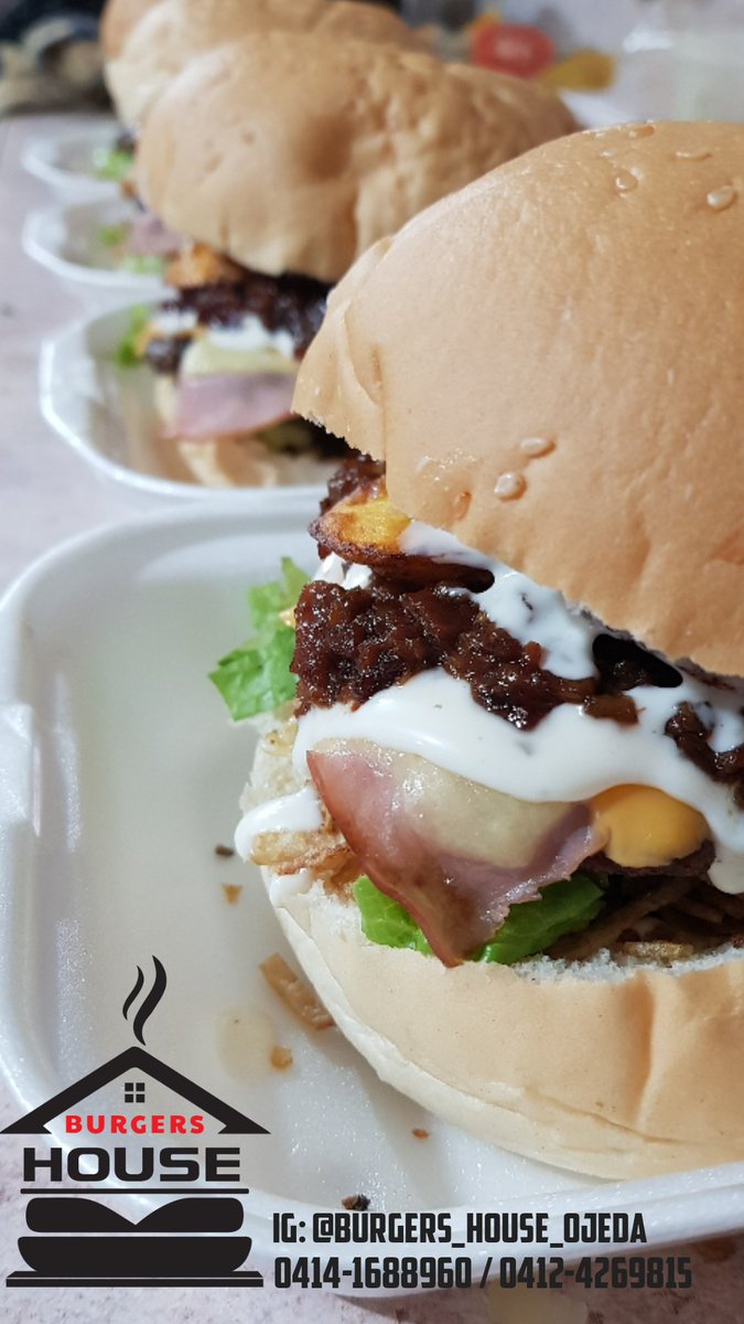 anciani_ricardo's tweet photo. ATENCION CIUDAD OJEDA!!!
Que les parece esto?? #BurgerJam + Pollo adicional! En @burgers_house_ojeda nos encanta complacerte y preparar la Burger de tus sueños.
Solicita Nuestro Menú!!!
0414-1688960 / 0412-4269815 https://t.co/2eCcI36CLx