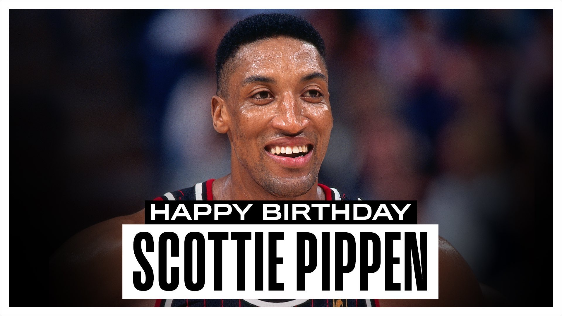 Happy birthday to Scottie Pippen he turns 55 