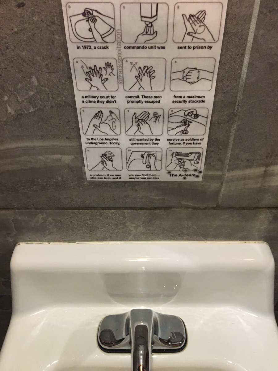 ratdogfreak's tweet photo. I’m feeling a little guilty. I feel like maybe I’ve been slacking a little at the whole 20 second thing. I feel like I didn’t realize just how fast I’d gotten at singing Happy Birthday twice until I saw this in a bathroom today. #ImSorryWorld #20SecondsIsALongTime #WashYourHands https://t.co/JmRs7y0sIS