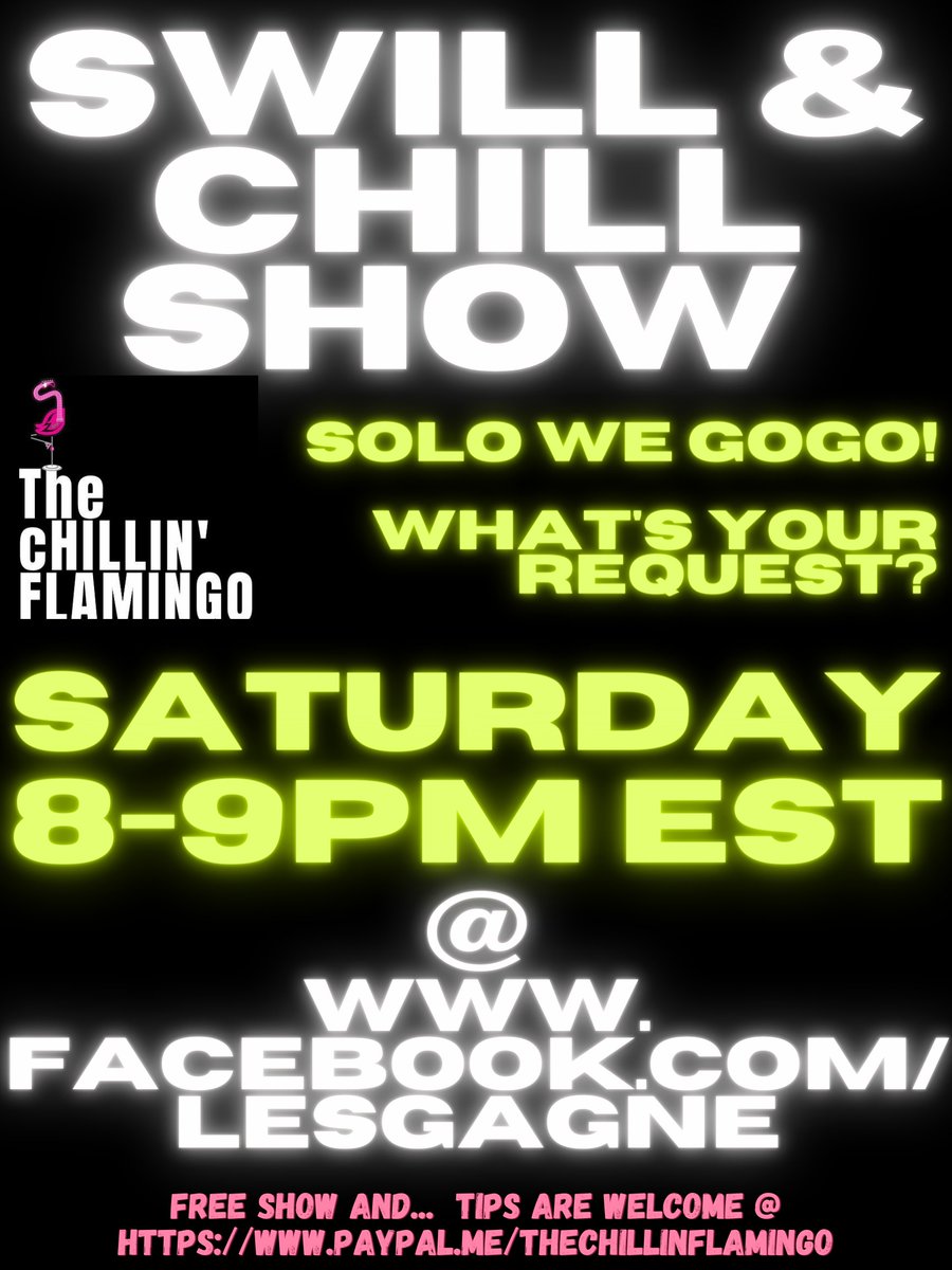 The Request Line is OPEN! FLOCKERS (The Official Fan Club of The Chillin' Flamingo) presented by <a href="/pigwashbeer/">@pigwashbeer</a> #thechillinflamingo <a href="/NashvilleLive/">Nashville Live</a> <a href="/OttawaShowbox/">Ottawa Showbox</a> <a href="/OttawaLiveCKCU/">Ottawa Live Music</a> <a href="/OttawaLiveMusic/">Ottawa Live Music</a>  <a href="/OttawaLivesHere/">Ottawa Lives Here</a> #myottaway <a href="/joemufferawCO/">Joe Mufferaw</a>