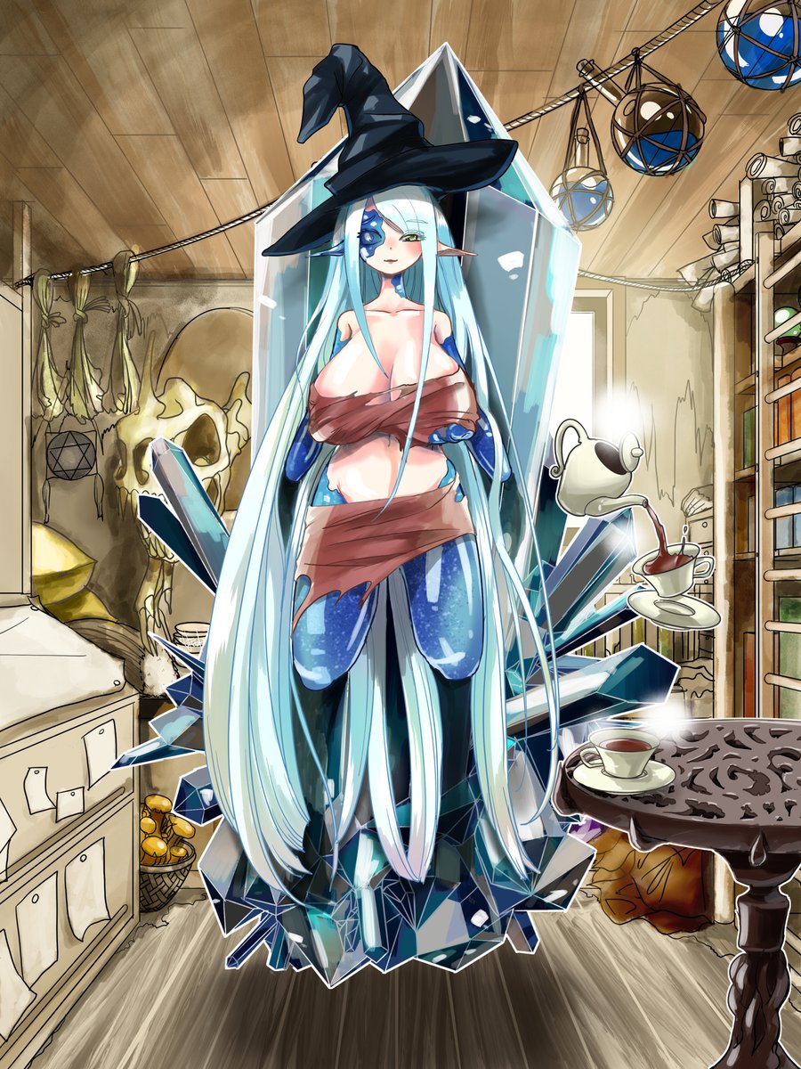 しまなみ コミッションにてご依頼いただいたイラストです 封印されかけた悪い魔女は歳月を経て丸くなり 時折訪れる者をもてなしている 拘束 状態変化 しまなみ コミッションにてご依頼いただいたイラストです 封印されかけた悪い魔女は歳月を経て丸くなり 時折訪れる者をもてなしている 拘束 状態変化