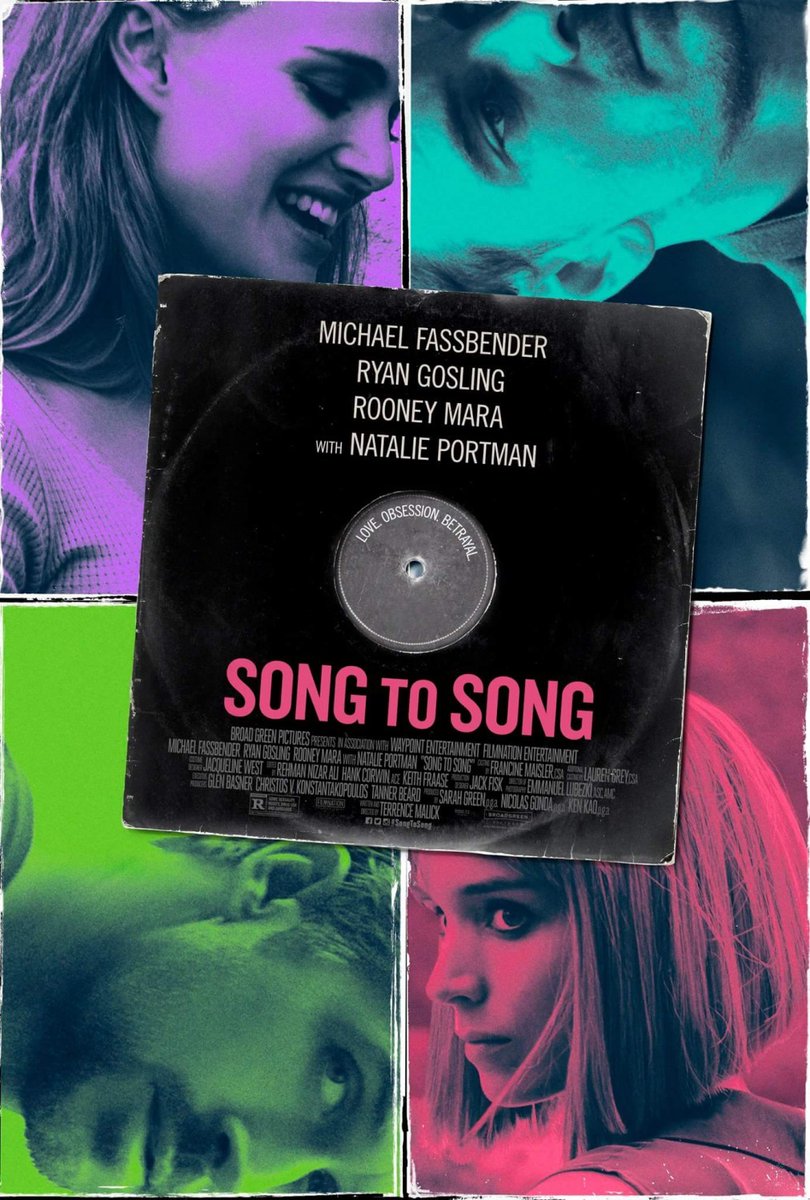 31. Song to Song (2017) dir. Terrence Malick