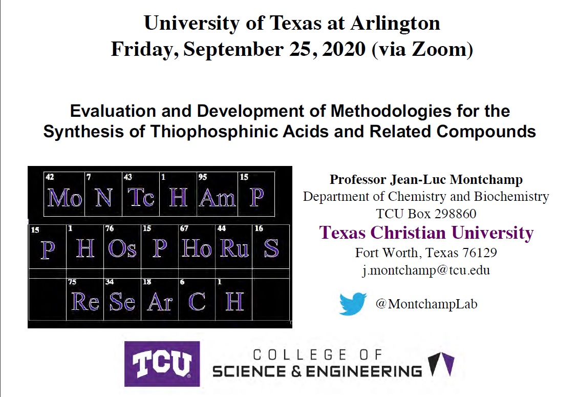 TCU Montchamp Research Group tweet media