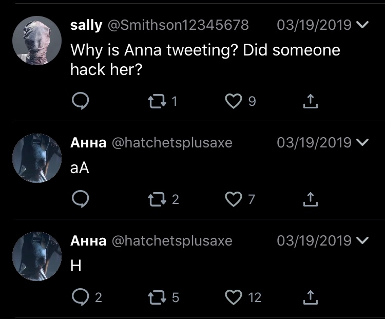 anna is fucking pissed