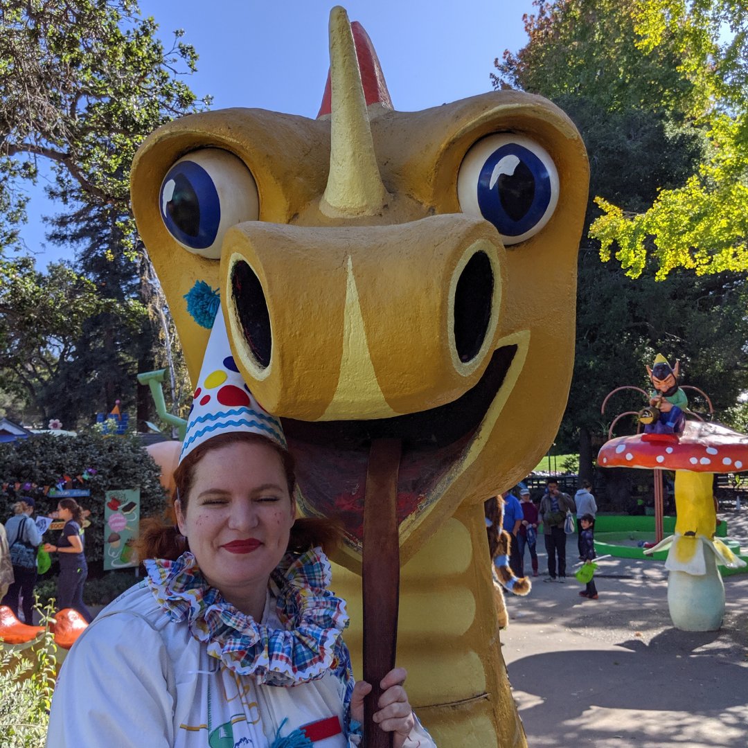 Lucky me! Happy 70th birthday,  @FairylandCA I'm definitely feeling the  #FairylandLove! If you've made it this far, you'd better get on board for the big Celebrity Storytime event Saturday night at 6:30 p.m. :  http://bit.ly/Fairyland70   #towntales  #Fairyland70 /END THREAD
