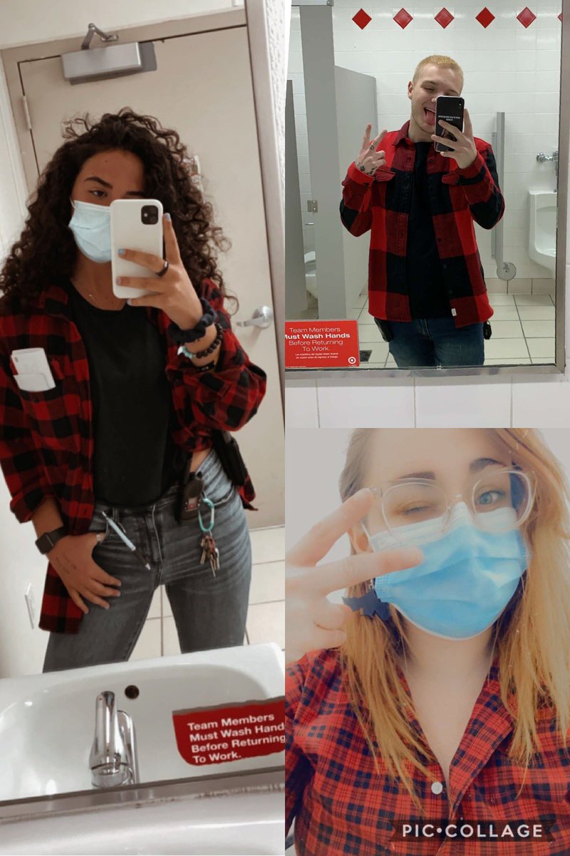 TamarTarget's tweet image. we may be in different districts (and states), but we’re still carrying on our flannel Friday tradition together! #T1465forever #flannelfriday