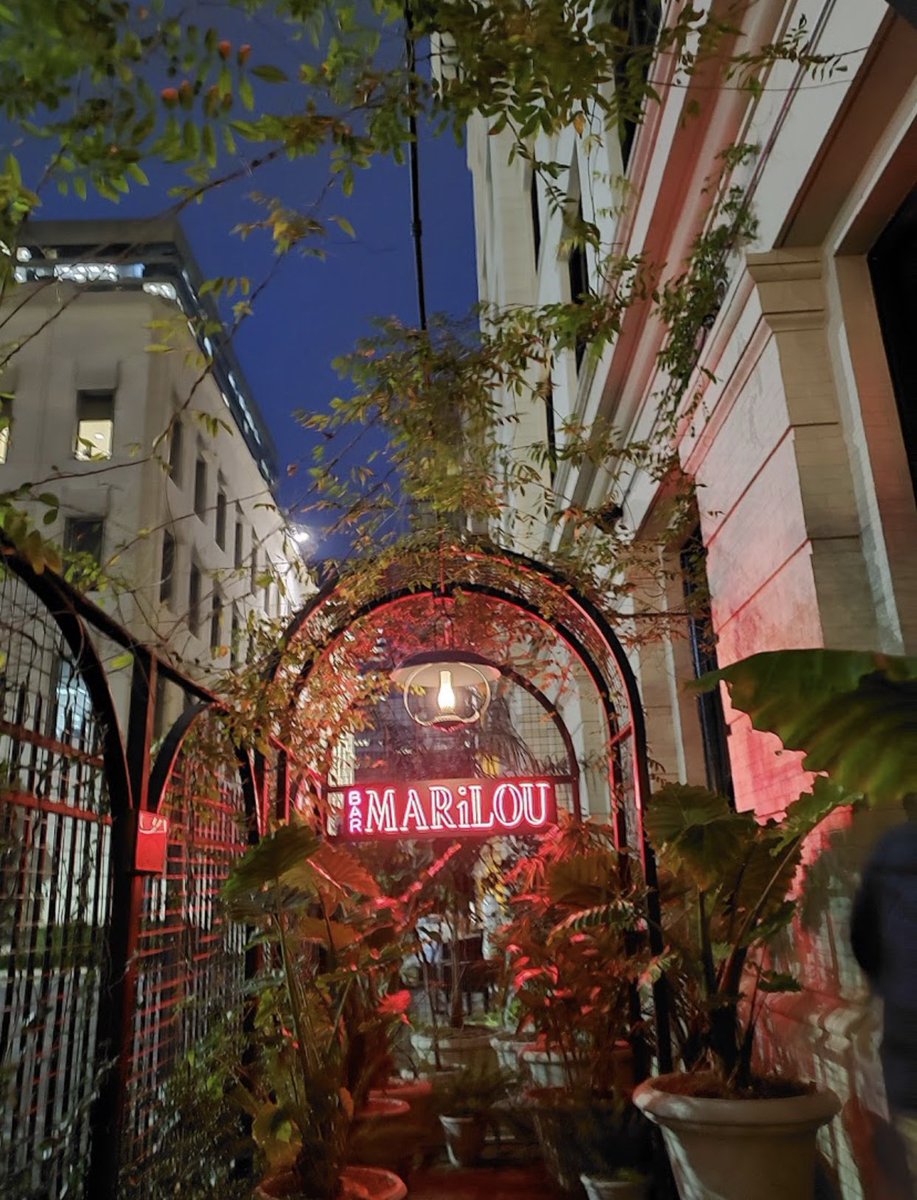 Bar Marilou is like the sexiest bar to hide & talk in New Orleans, if I’m keepin’ it a buck.