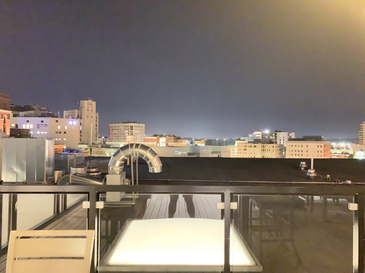 JeremyBondy's tweet photo. Recent stay at the Homewood Suites, Grand Rapids, for a COVID weekend getaway. The staff and rooftop bar were fantastic! #HiltonMemoriesGiveaway https://t.co/nCdUCHHdun