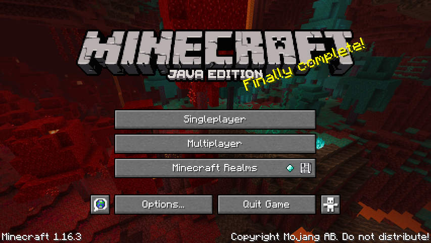 time for a nostalgia trip... 

I think i last played minecraft in 2012