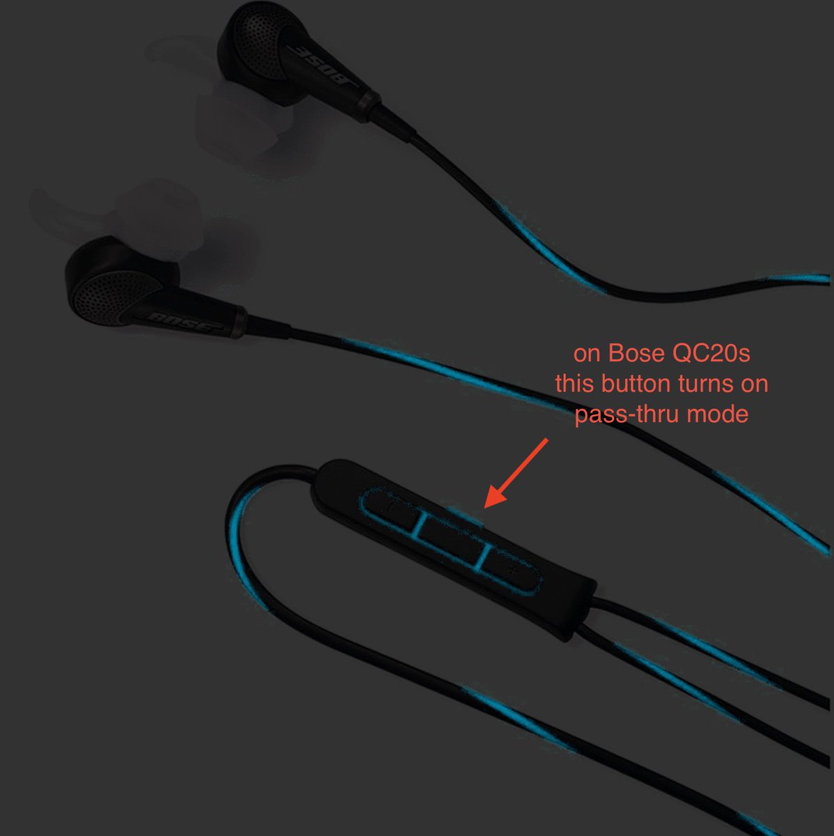 OK, so how can you try this out? here are a few simple options.(a) if you have active noise-cancelling headphones with a pass-thru (a "hear the flight attendant" button), try it. the headphones' internal mics will pick up your voice and feed it into your mix automatically.13/