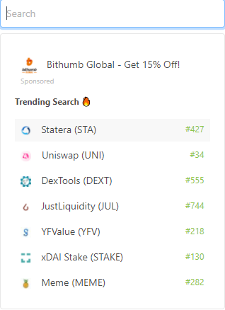 StateraProject's tweet photo. We are trending on @coingecko everyone! 😎 Thank you so much for your interest and support ❤ 

#DeFi #cryptocurrencies #Crypto 
#Ethereum #blockcahain #Bitcoin $sta #WeAreAllStatera https://t.co/0BAP1Z1ARN