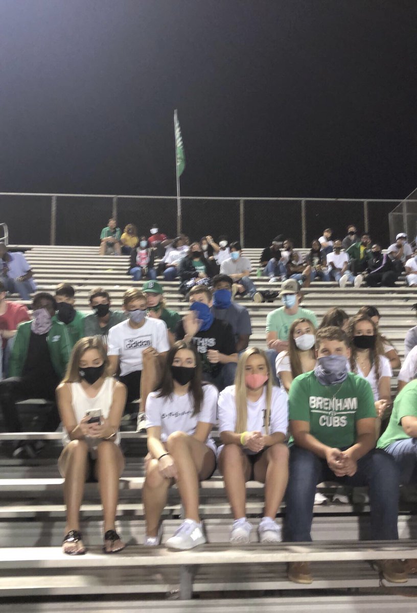 if you’re gonna sit in the student section, we’d rather you sit with your mom. seniors got spirit😎