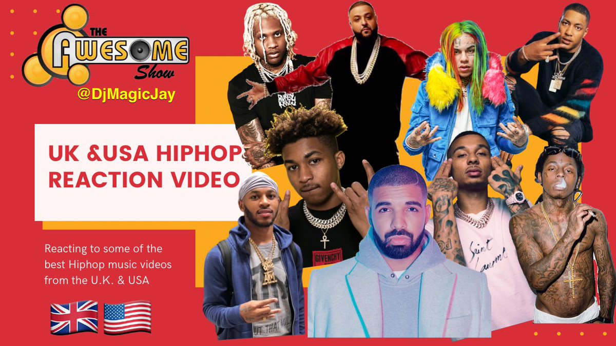 DJMAGICJAY's tweet photo. BRAND NEW YOUTUBE VLOG!!!
Featuring @6ix9ine @fredo 

WATCH THE AWESOME HIPHOP REACTION VIDEO

NEW VLOG, CLICK THE LINK BELOW ⬇️⬇️⬇️ 

UK 🇬🇧 &amp; 🇺🇸 USA HIPHOP REACTION VIDEOS
https://t.co/mYnKszFTje

LIKE, SHARE, COMMENT &amp; SUBSCRIBE 

THANKS FOR WATCHING 🤓👊🏽 https://t.co/DjQie1ANYl