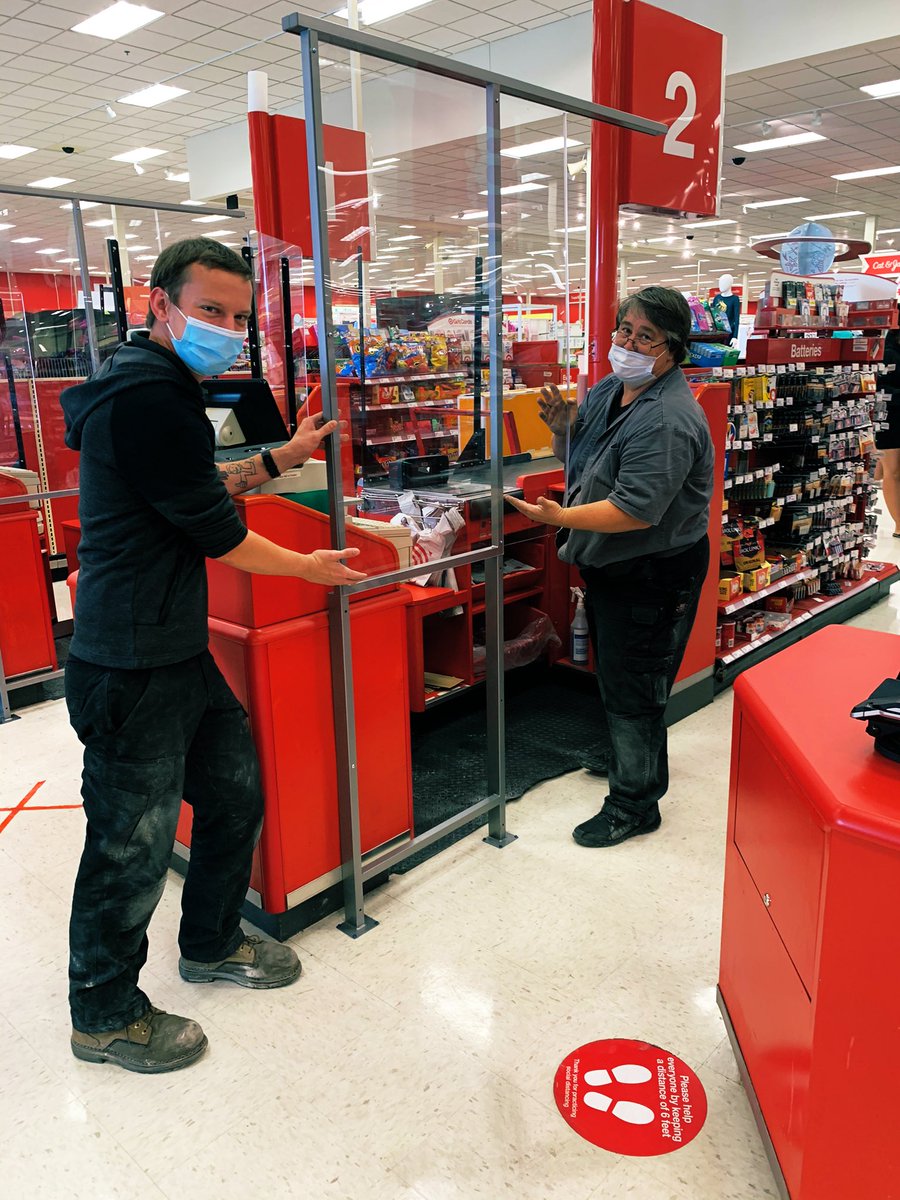 Maddie Henry (@mhenryxoxo) on Twitter photo Protecting our team members and guests one register at a time! Thanks for the new additions to the store <a href="/RiehleEvan/">Evan Riehle</a> & Karen! #PML #SocialDistancing #T1481 <a href="/SethBuell81/">Seth Buell</a> <a href="/Neilussjfk/">Neil Crowley</a> <a href="/Ryan9Perry/">Ryan Perry</a> Protecting our team members and guests one register at a time! Thanks for the new additions to the store <a href="/RiehleEvan/">Evan Riehle</a> & Karen! #PML #SocialDistancing #T1481 <a href="/SethBuell81/">Seth Buell</a> <a href="/Neilussjfk/">Neil Crowley</a> <a href="/Ryan9Perry/">Ryan Perry</a>
