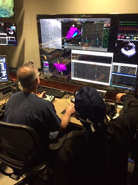 Stereotaxis's tweet photo. Congrats Dr. @andreanamd, Dr. J. David Burkhardt &amp; Dr. @aalahmadmd on a successful live Robotic VT ablation broadcast from @VTSymposium Virtual #VT2020. @tcainstitute
#RoboticEP #EPeeps #EPTwitter #AblateVT #MedEd #CardioEd https://t.co/cX0DKg77rq
