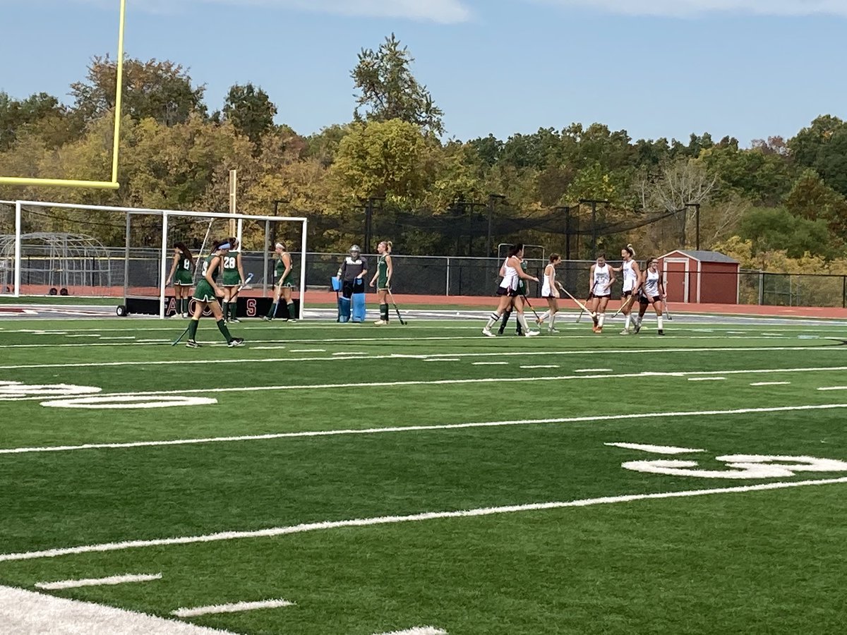 Great way to start the morning as the Varsity <a href="/RSHSFieldHockey/">Summit Field Hockey</a> team defeats Nerinx Hall 4-2 on four second half goals from Rylie Morris.