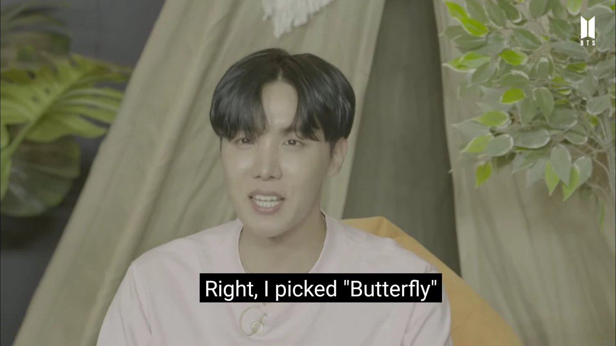 : "this song reminds me a lot of the past, i think of the past when i listen to Butterfly"