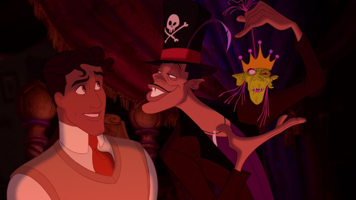 The Shadowman and Taking ShortcutsThe Shadowman could represent one of two things. Tiana's antithesis, seeing as the Shadowman doesn't physically "work" or do anything by himself or an unchecked version of Naveen that works with mystical forces that work with him CONDITIONALLY.