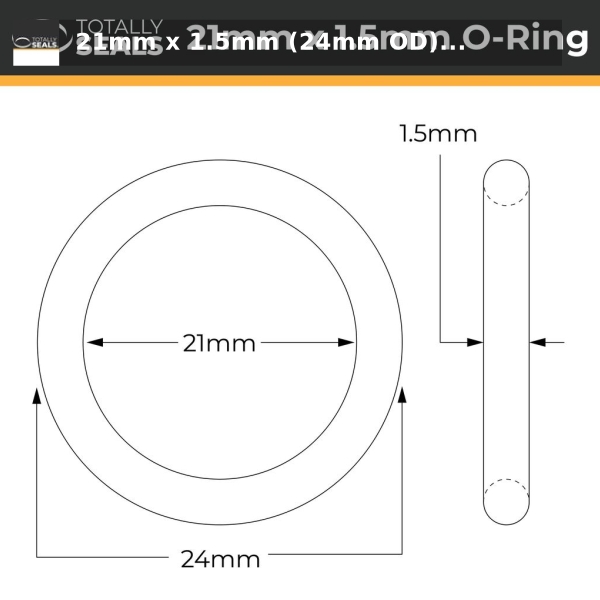 TotallySeals's tweet photo. 21mm x 1.5mm (24mm OD) Nitrile O-Rings starting at £2.75 - https://t.co/pfJS5SHGk2  #orings #gaskets #nitrile #silicone #viton #mechanicalseals #glandpacking https://t.co/WcfFAiAFhd