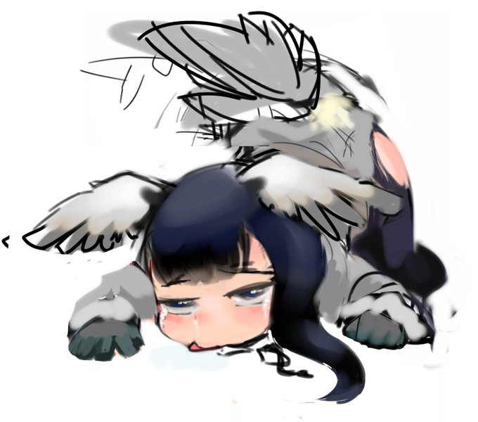 これはなんてことはないザコ負けクロトキなんですけど右は3dデッサン人形使って描いたらいい角度で描けたので便利なものはどんどん使うべきだなって思いましたまる 