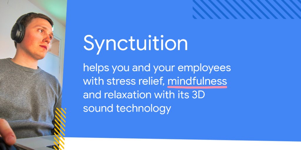 2️⃣🇪🇪 @synctuition provides the ultimate state-of-the-art relaxation and meditation experience. Try it today: goo.gle/2GKJXFe