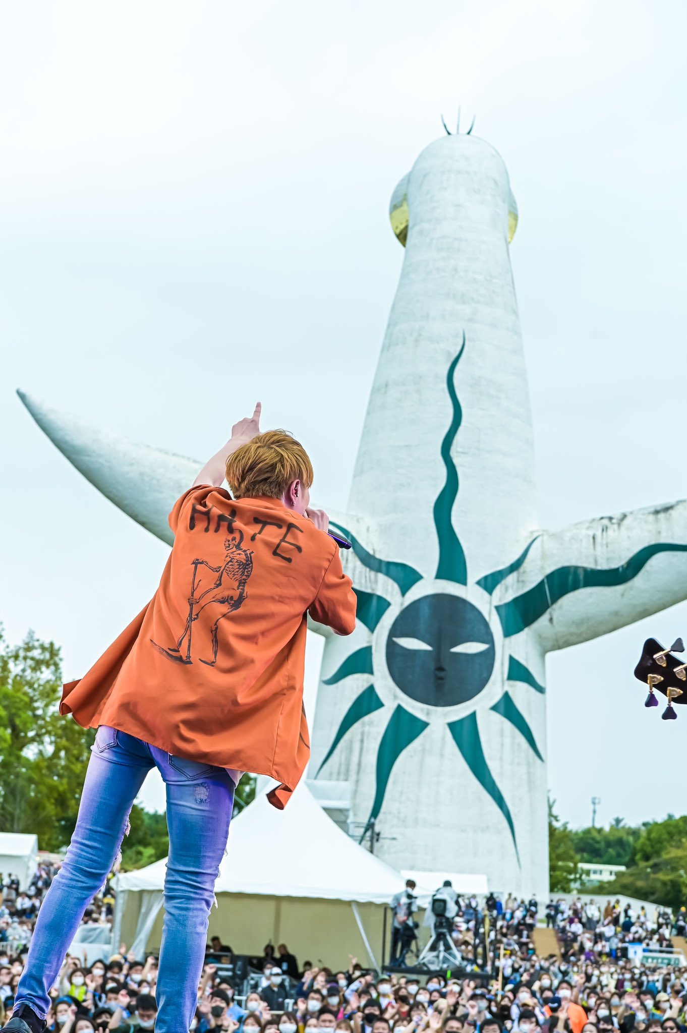 竹中雄大 Yudai Takenaka 来月11月4日 大阪城西の丸庭園にて バンド史上初の野外ワンマンライブ決定 歴史に残る最強最高の夜にします 本日大阪にて Osaka Genki Park 素晴らしすぎる景色でした まだまだ不安な毎日だけど前向いて色んなことに挑戦してい