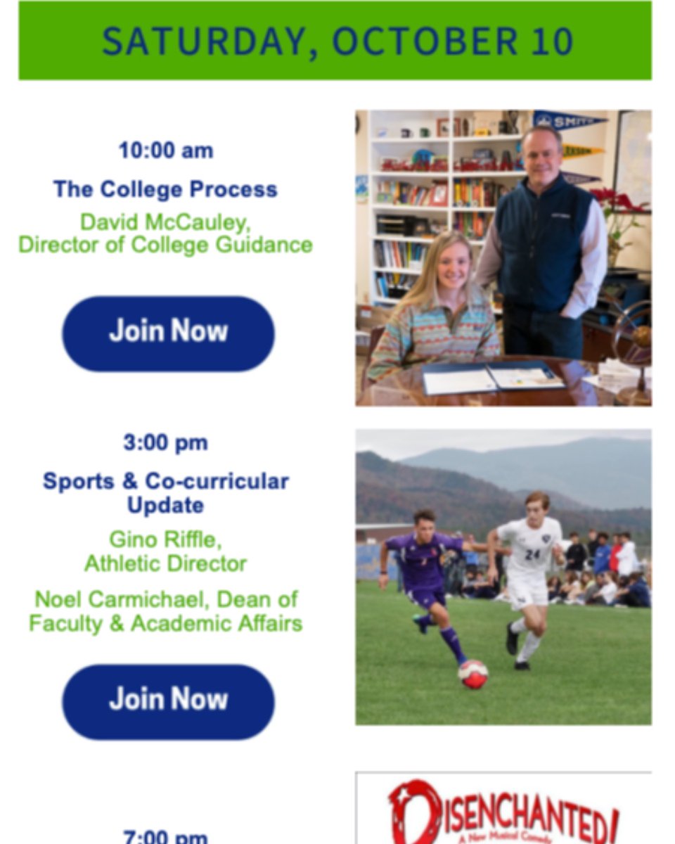NorthwoodSchool's tweet photo. Today is day two of Virtual Family weekend! 
Families - the following sessions are available today, please source the links in the email from yesterday. If you missed last night's premiere of Disenchanted, it takes place again tonight at 7:00 pm! 
#virtualweekend #protectourpack https://t.co/bRz1DDFBdT