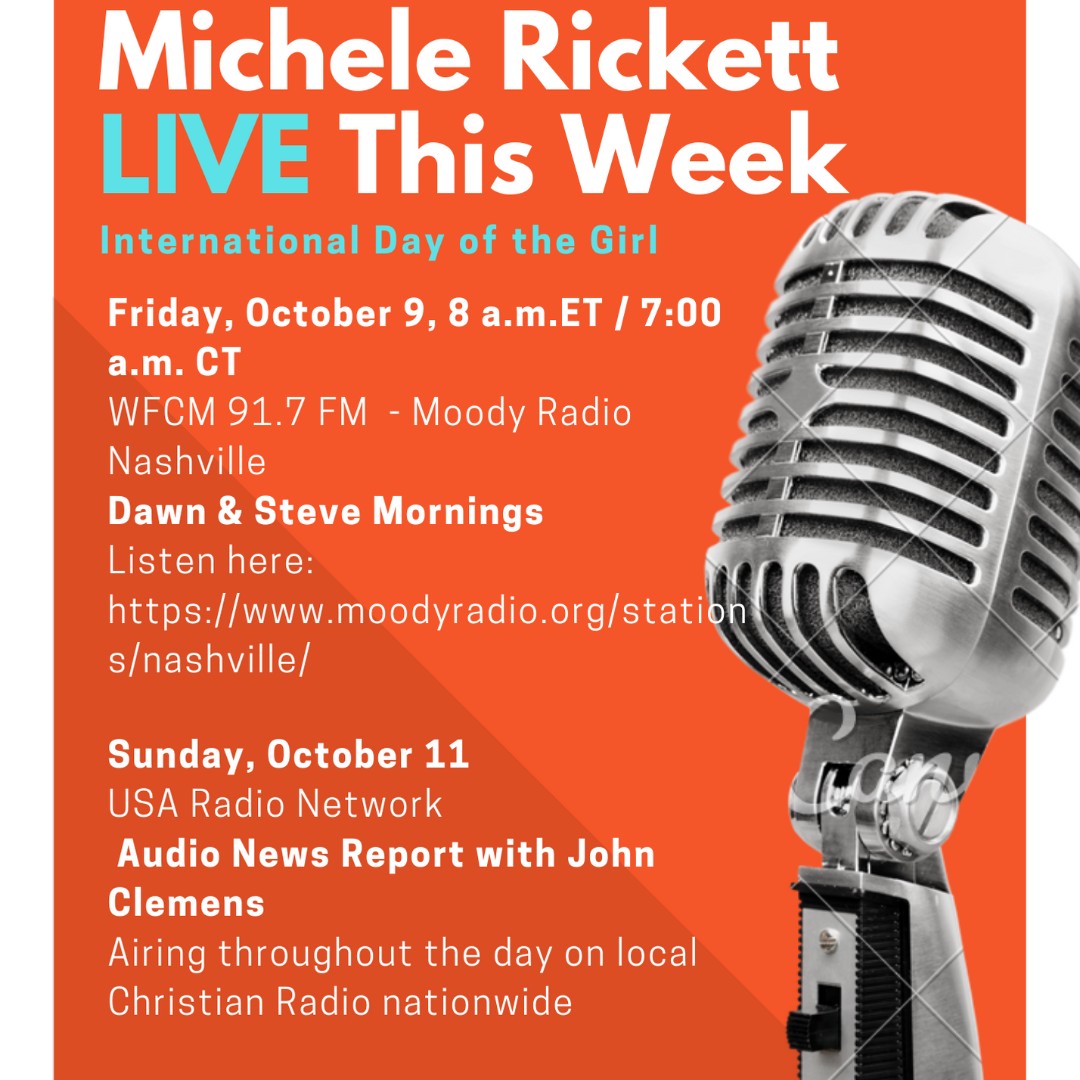 SheIsSafe's tweet image. Tune in to tomorrow and listen to Michele Rickett, She Is Safe CEO, share her heart for forgotten girls on USA Radio News. sheissafe.org/lifechanger    
 #saveforgottengirls❤️ #SheIsSafe  #InternationalDayoftheGirl  #endslaverynow #EndChildTrafficking  #trafficking