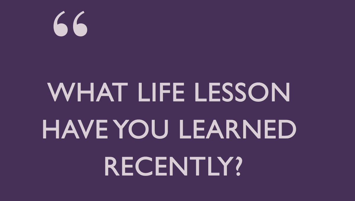 Q_Intentions's tweet photo. What life lesson have you learned recently?⁠
⁠
We'd love to hear...and maybe we can all learn from it 😄 🙏⁠

#Lifelessons #Selfgrowth https://t.co/VINjdXEUDN