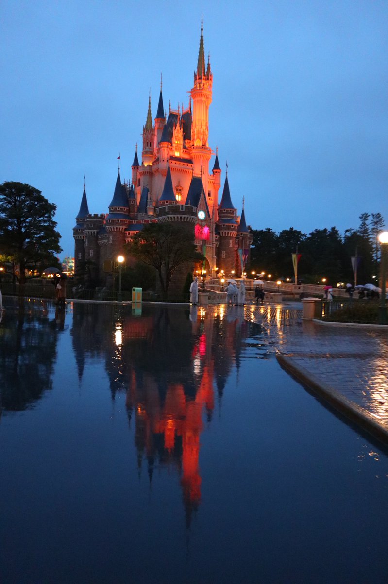 雨ディズニー