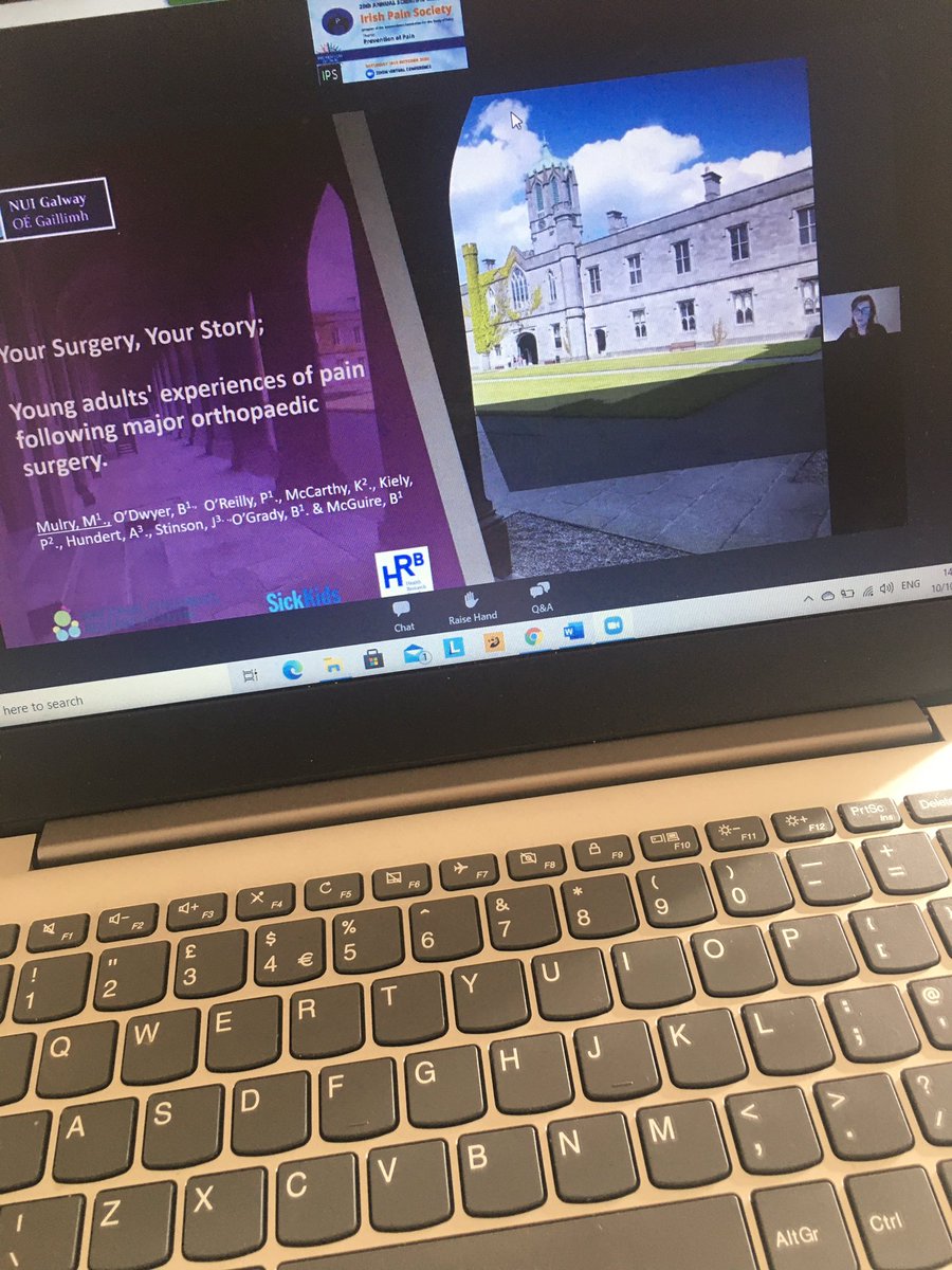 bridodwyer5's tweet photo. Great presentation by @MulryMary @CPainResearch at @IrishPainSoc ASM on the patient stories from the iCanCope post op self management  smartphone app. Showing the importance of PPI #IPS2020 https://t.co/Qp9hqbe24p