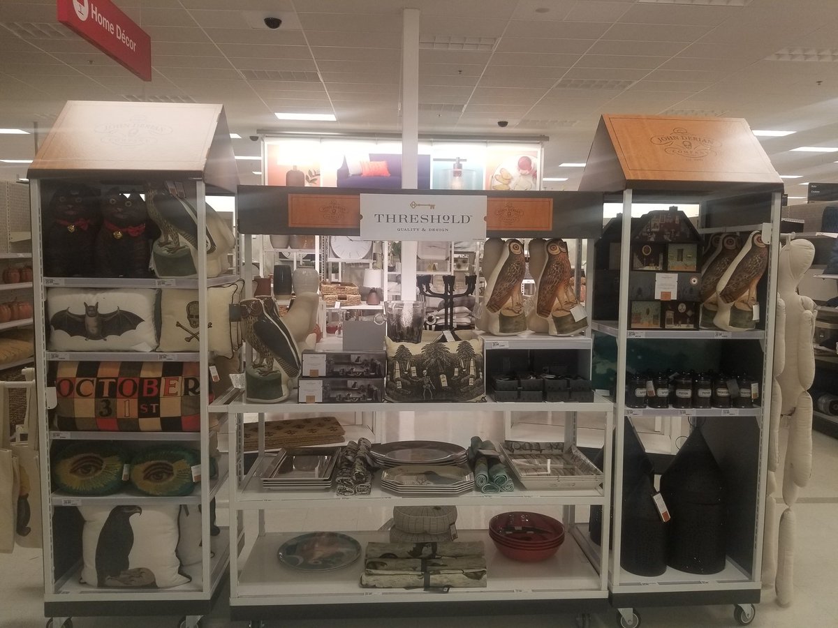 If you like Halloween Time then John Derian is your guy! Come check put this limited time offer decor! @target <a href="/sarah_hunsucker/">Sarah Hunsucker</a> <a href="/DeyhleAlli/">Alli Deyhle</a> 🎃🕷🕸🦇