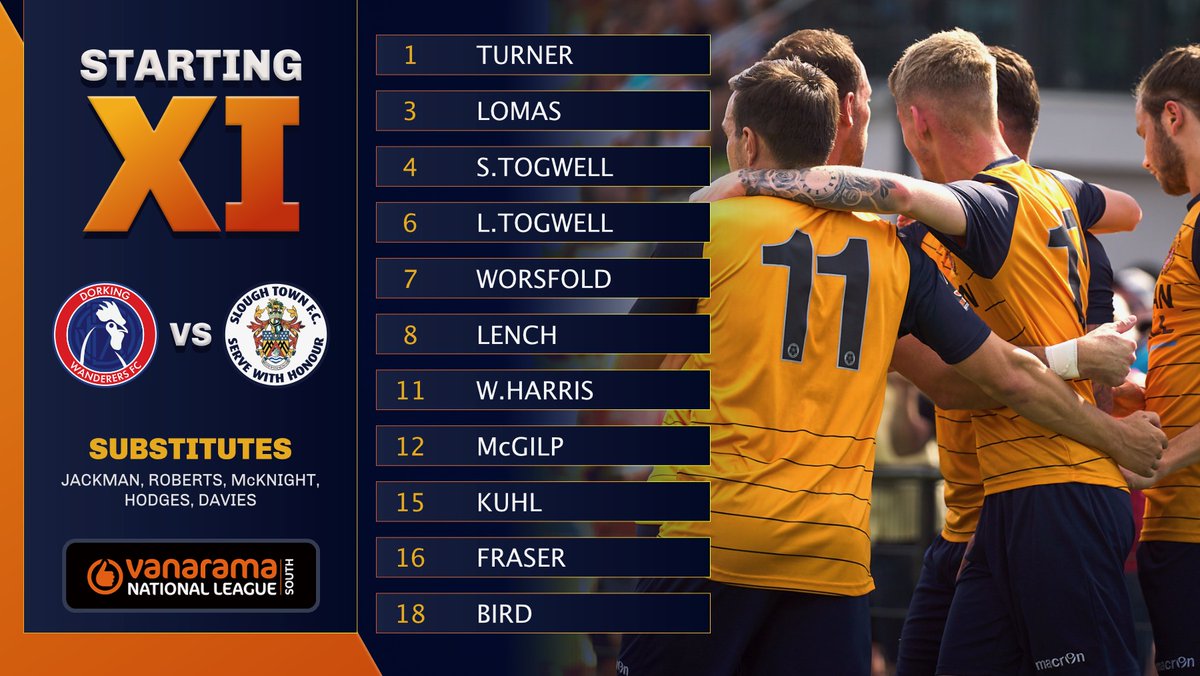 We're under an hour away from our first away league fixture of the 2020/21 campaign and the team news is in! 

Catch all the action with our live commentary mixlr.com/slough-town-re…

#OneSlough