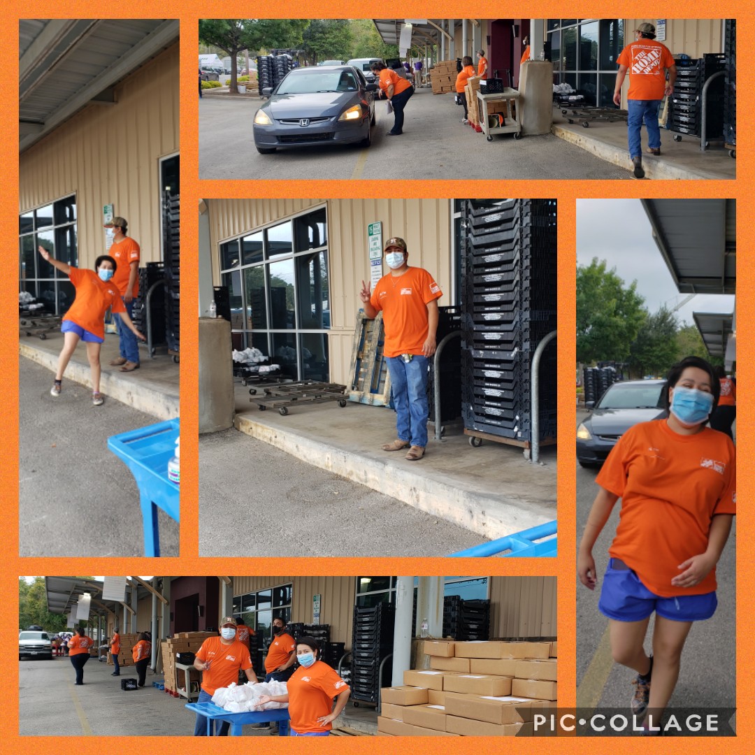 Home Depot showing up and showing out for Meals on Wheels #teamdepot #slaughterstrong