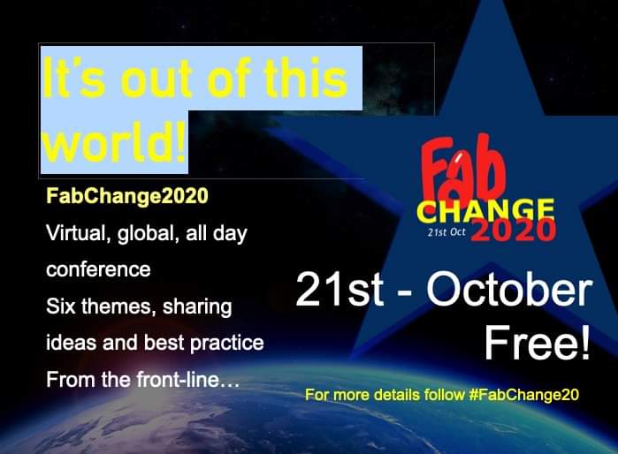 We are in a digital era, what amazing things have changed in your practice, that have utilised all things technology? 

Share it Now for #FabChange20 there is #NoGoingBack with the digital footprint, celebrate the #NewWayofWorking #LightUpNW 

<a href="/Fabchange2020/">#FabChange2021</a>
 
<a href="/ShaneTickell/">Shane Tickell</a>