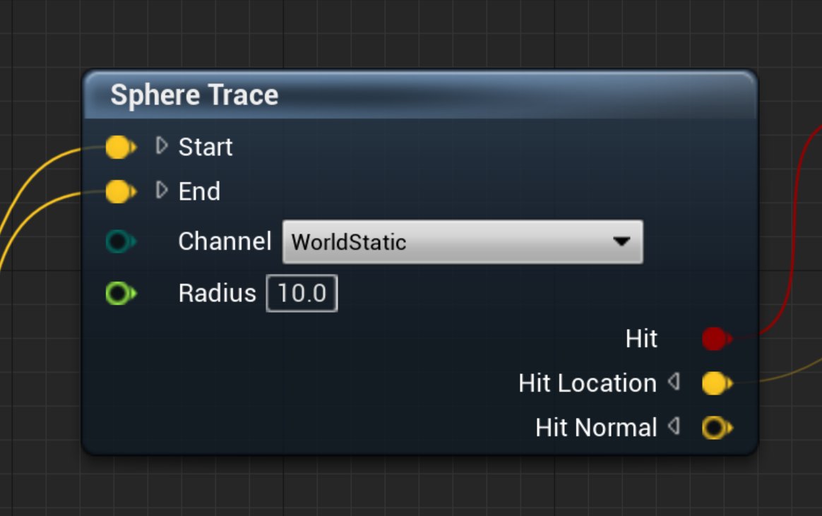 pafuhana1213's tweet image. UE4.25 -&amp;gt; UE4.26 で変わった Control Rig メモ ⑪

ControlRig上でSphereTraceを飛ばせるようになりました。なので、Foot IKや壁に手を沿わせるなどのプロシージャルアニメーション制御がControlRig単体で実装可能です
#UE4 #UE4Study #ControlRig