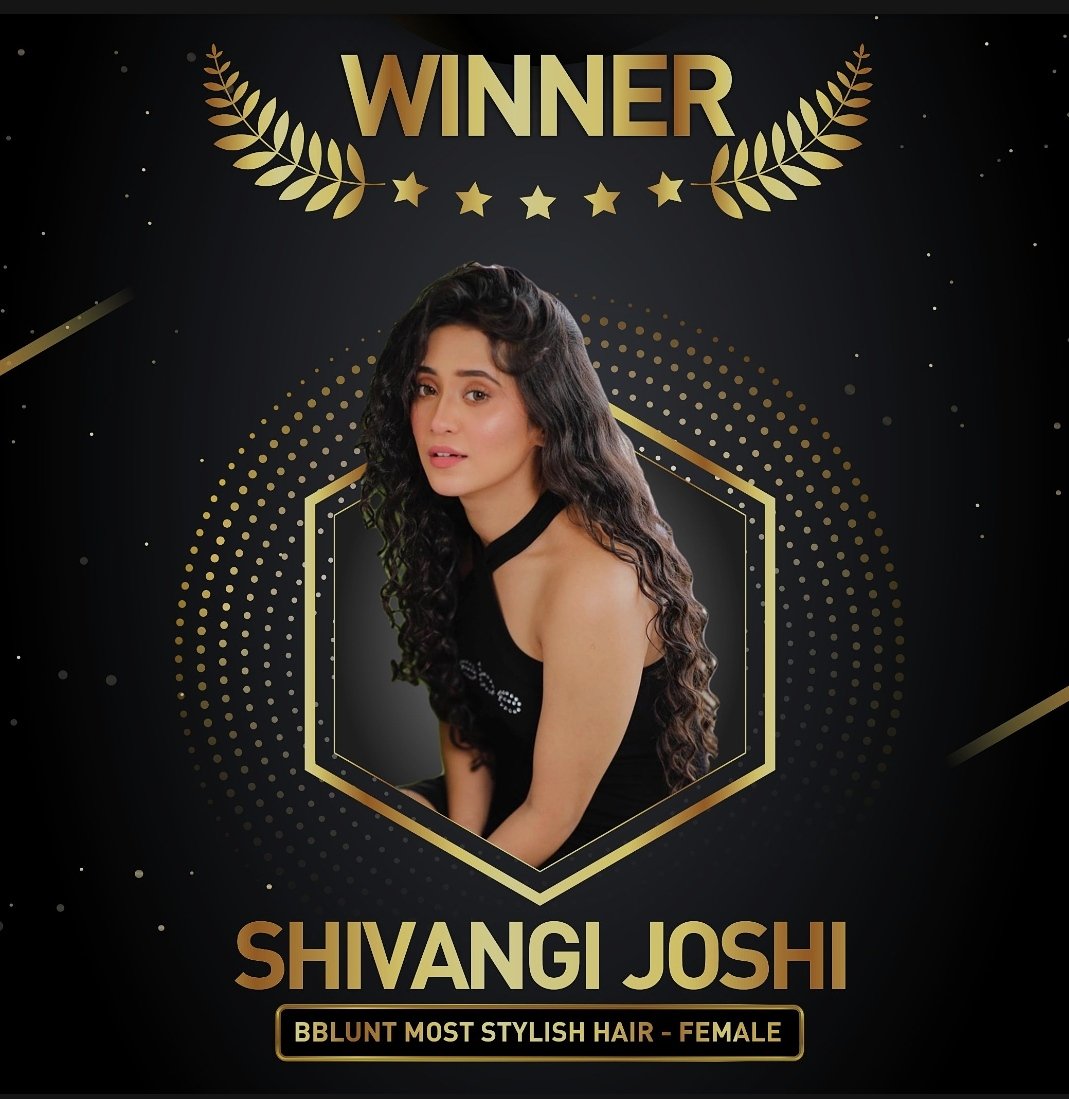 iwmbuzz's tweet photo. Congratulations Shivangi Joshi on winning IWMBuzz Style Awards
@shivangijoshi10
@godrejlaffaire @medianest.world #ChingariStyleStar @radiocityindia @iwmbuzz @bbluntindia
#styleawards2020 #celebrities #winner #awards #iwmbuzzstyleawards #godrejlaffaire https://t.co/xDzBnauspK