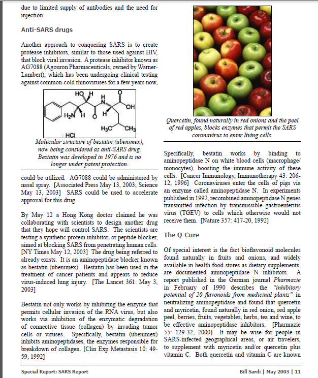 13, Page 11 - Peptide Blockers, Bestatin and QuercetinSounds familiar?