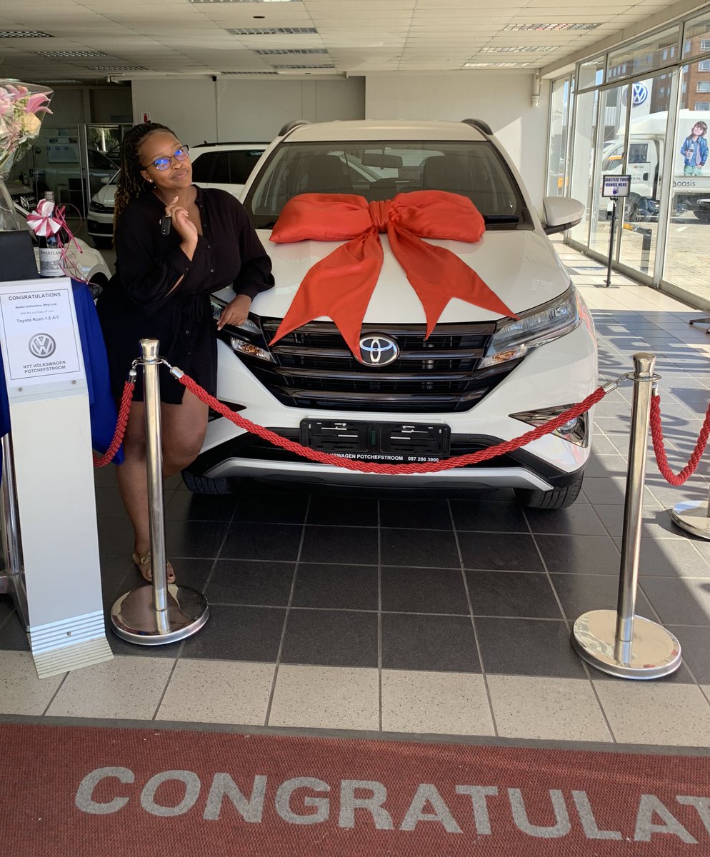 sibumabena's tweet image. To every client we’ve ever had...

To every supplier we’ve ever worked with...

I and all the team members @DumaCollective would like to say thank you for getting us our first company car!! 😭❤️🙏🏽🥺 

@GaoSeboni you and the Potch VW team are absolute champs. Incredible service🙏🏽