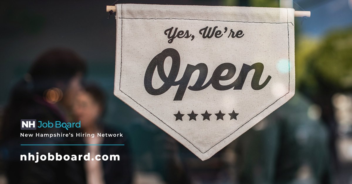 Very happy to announce 10/10/2020 as the OFFICIAL Grand Opening for NH Job Board, LLC.
.
.
#numbersguy #newhampshire #nh #nowhiring #openforbusiness #employment #recruiter #humanresources #jobhunt #employmentnews #jobsearch #jobs #hiring #newhampshirite #grandopening #nhstrong