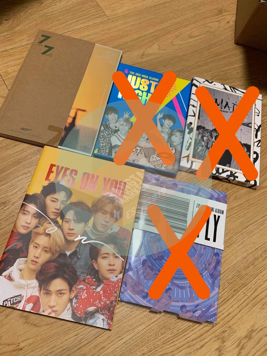  UNSEALED ALBUMS[HELP RT JUSEYO ]GOT7 — 7 FOR 7 - 300php— EYES ON YOU - 300php PHOTOBOOK + CDtags: ph go 10.10 sale kpop merch ahgase mark jaebeom jb jinyoung bambam jackson youngjae yugyeom