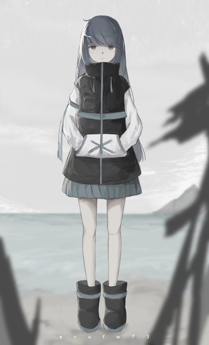 Elp Commission Closed Shimarin ゆるキャンd 志摩リン イラスト