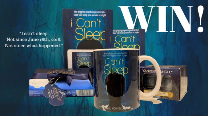 JE Rowney (@jerowneywriter) on Twitter photo <a href="/pareepunnj/">Paree Punnj</a> CELEBRATE THE RELEASE OF I CAN'T SLEEP - the gripping psychological thriller that will keep you awake at night.
#WIN an amazing #prize bundle including a signed paperback, exclusive mug #yankeecandles, #featheranddown gift set & MORE.
Enter: readerlinks.com/l/1458976
#prizedraw <a href="/pareepunnj/">Paree Punnj</a> CELEBRATE THE RELEASE OF I CAN'T SLEEP - the gripping psychological thriller that will keep you awake at night.
#WIN an amazing #prize bundle including a signed paperback, exclusive mug #yankeecandles, #featheranddown gift set & MORE.
Enter: readerlinks.com/l/1458976
#prizedraw