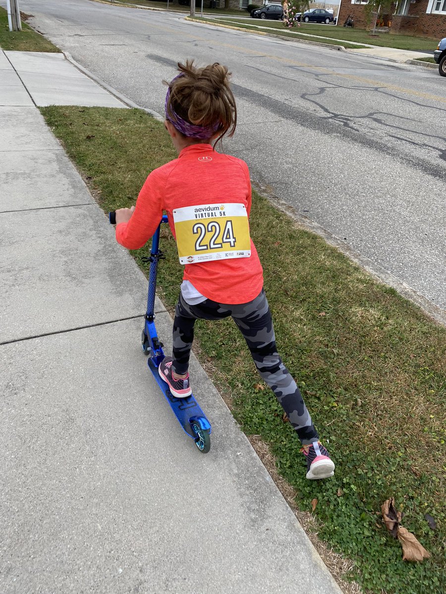 Just finished our virtual 5k #AevidumVirtual5k #WorldMentalHealthDay #CYSDProud