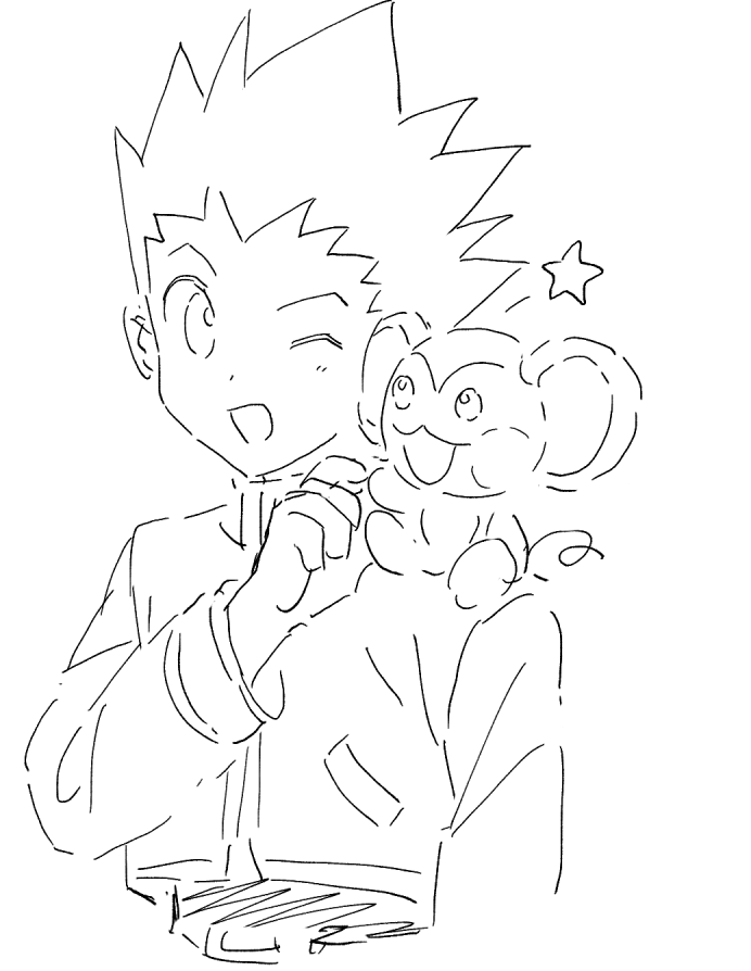 @_ycyc_ ミリしらwwwwww
ミリしら、ハムハム老師がオキニです…♥
ウキチ肩にのせるゴンかわい!?!?!?子供向けアニメ感ありますね… 