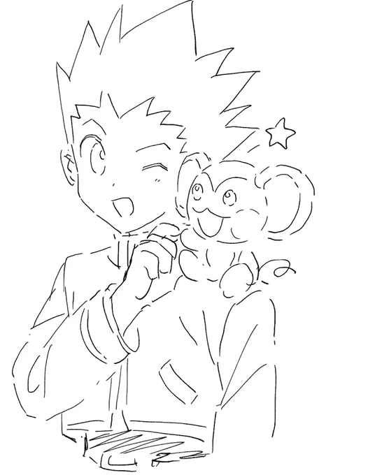 @_ycyc_ ミリしらwwwwww
ミリしら、ハムハム老師がオキニです…♥
ウキチ肩にのせるゴンかわい!?!?!?子供向けアニメ感ありますね… 