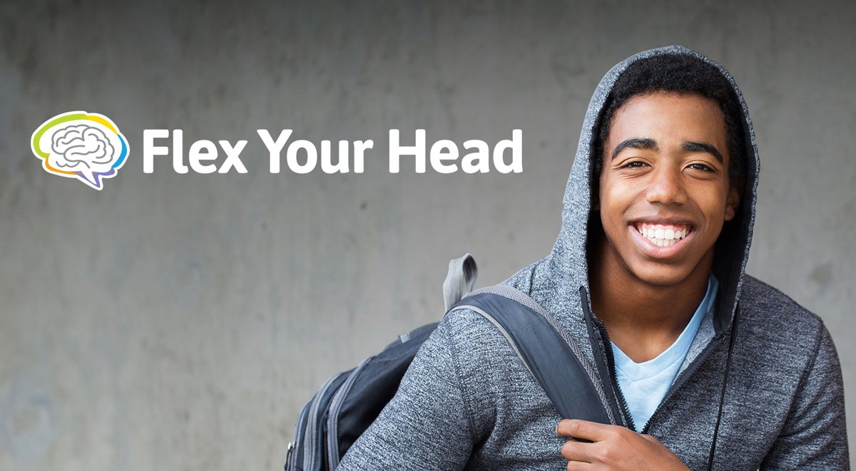 BGCCAN's tweet photo. Our #FlexYourHead program gives Boys &amp; Girls Club youth a space to talk about and understand issues of mental health, while developing skills and strategies to cope with stress—and the online modules are open to the public: https://t.co/Sog8aEODFq #WorldMentalHealthDay #endstigma https://t.co/RzFOKKHALQ