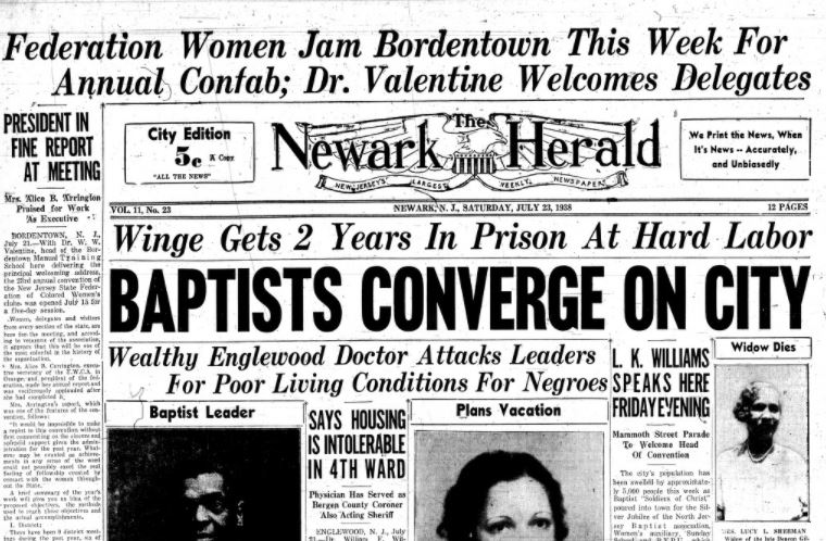 It's #NationalNewspaperWeek. We have digitized issues of the Newark Herald like this one from 1938 on https://t.co/CNON4W1SoA https://t.co/FkiPDtnUFG