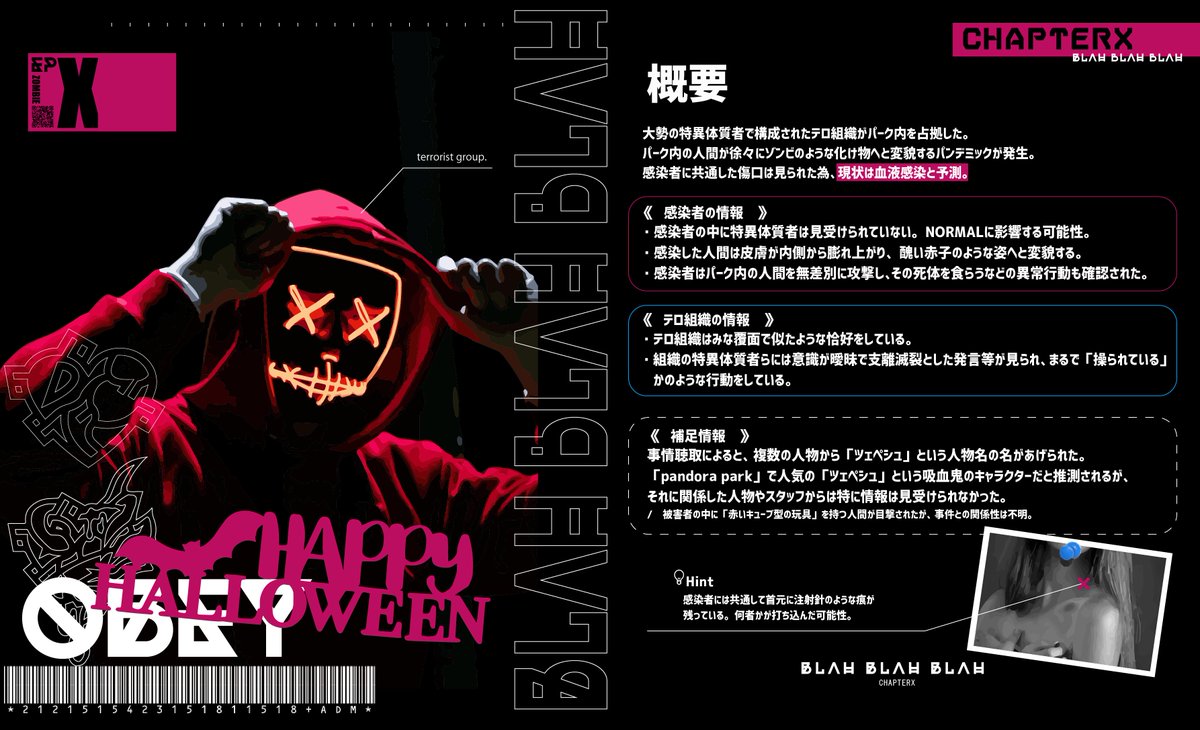 BLOOD_WORKER's tweet photo. 【1周年イベント】
EPISODEX

 #ブラワ_BBB をつけて投稿してください。イベント参加の際、作品投稿形式は問いません。 https://t.co/CMaXbkG78w